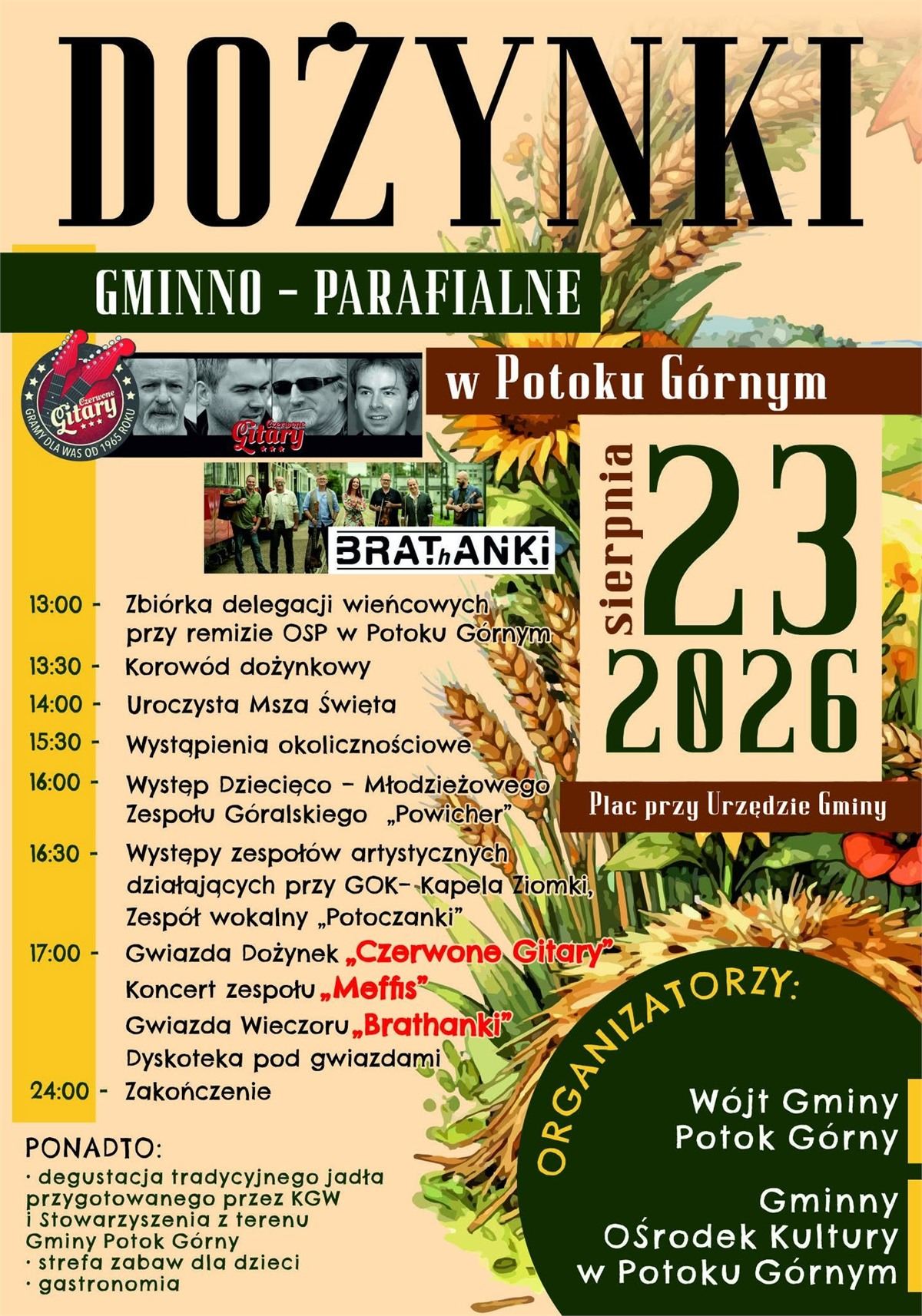 Dożynki Potok Górny 2026