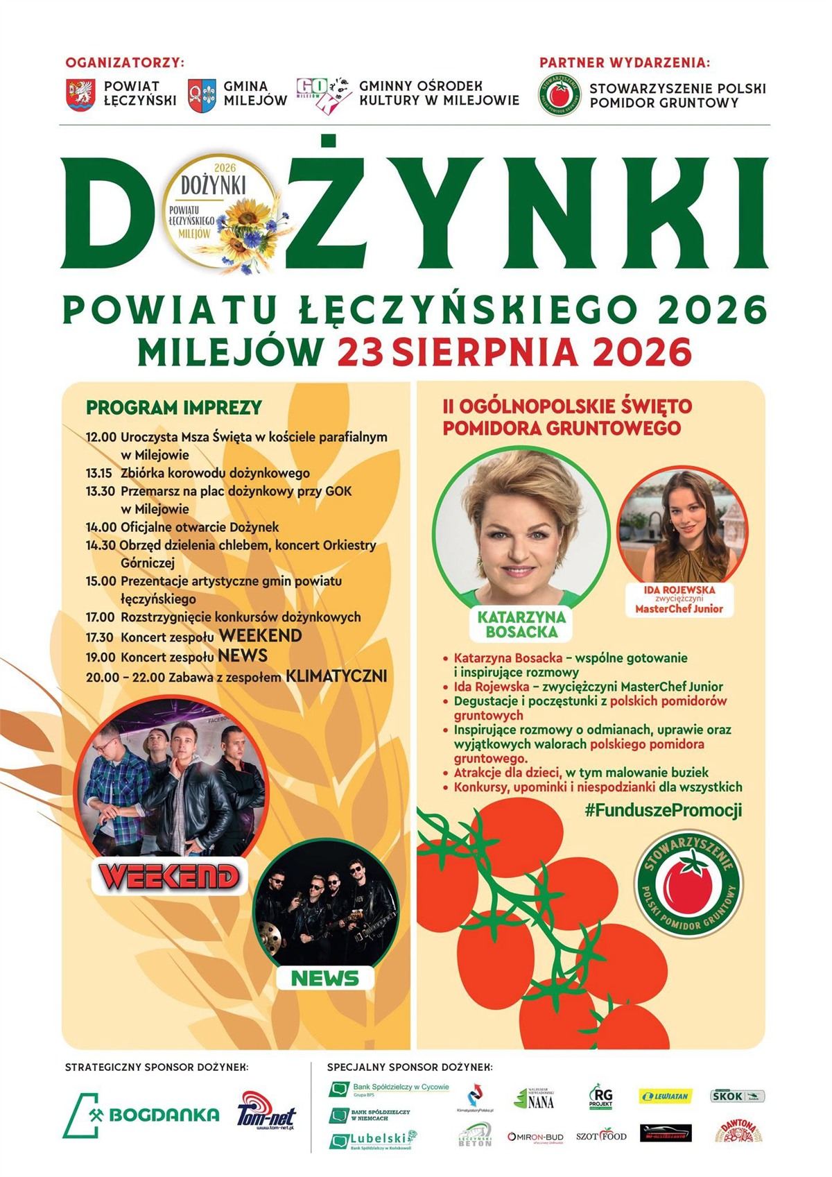 Dożynki Milejów 2026