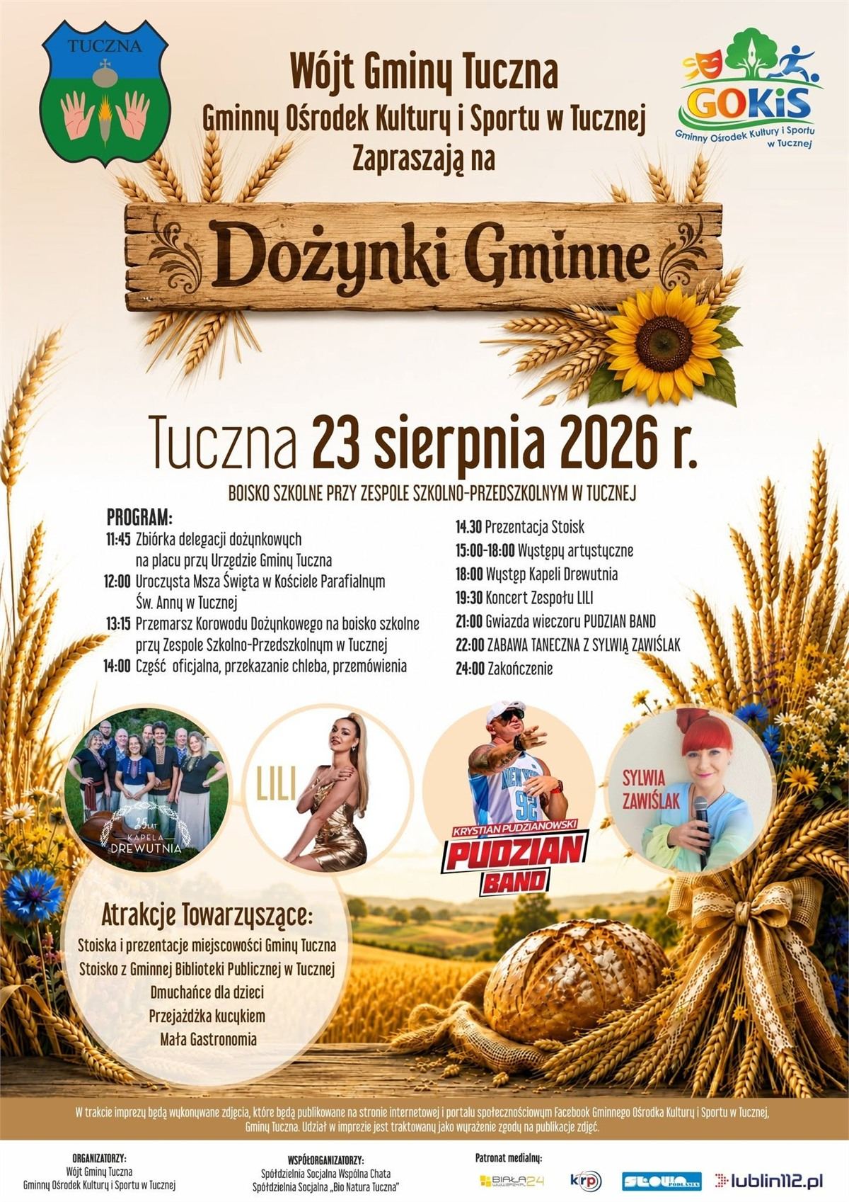 Dożynki Tuczna 2026