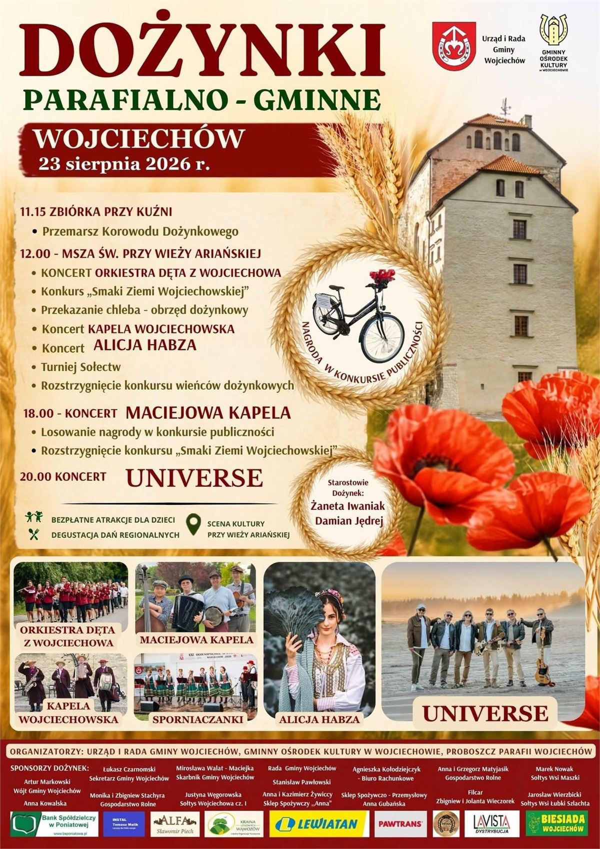 Dożynki Wojciechów 2026
