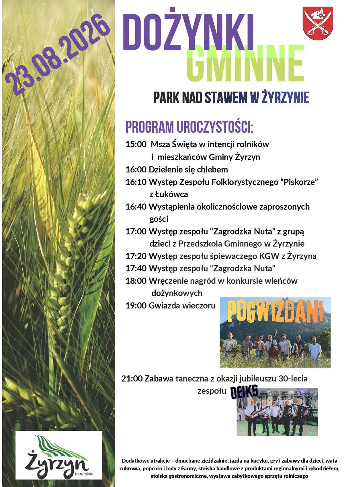 Dożynki Żyrzyn 2026