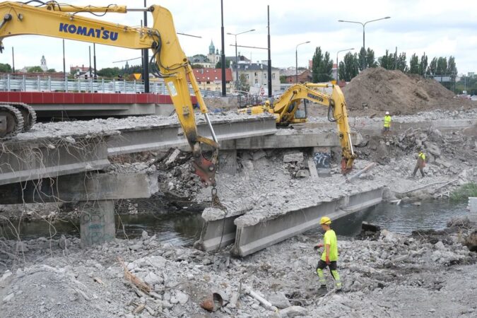 rozbiorka drugiego mostu na unii lubelskiej ba634edcfd5b
