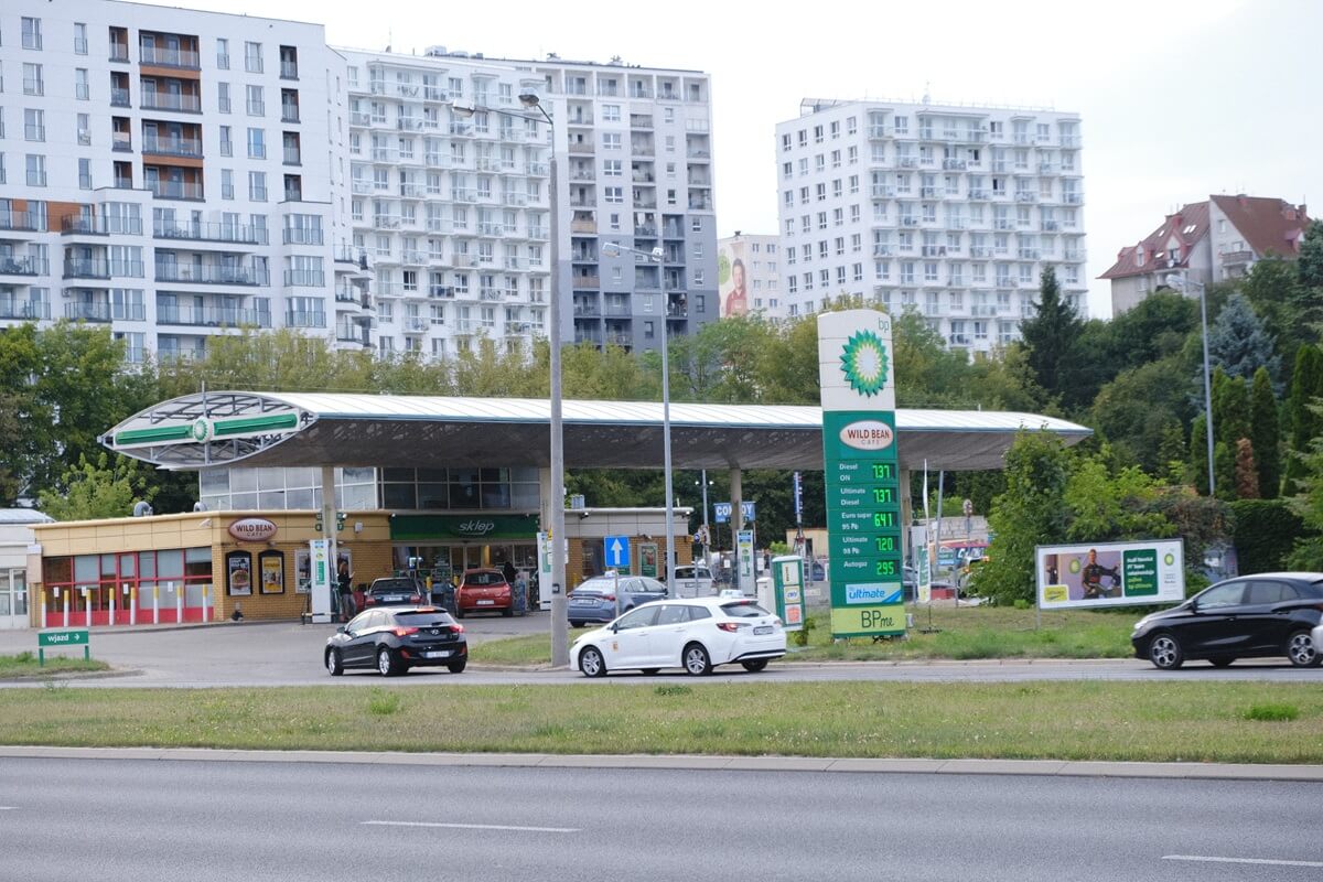 Stacja paliw BP Północna ceny paliw 17.08.2026