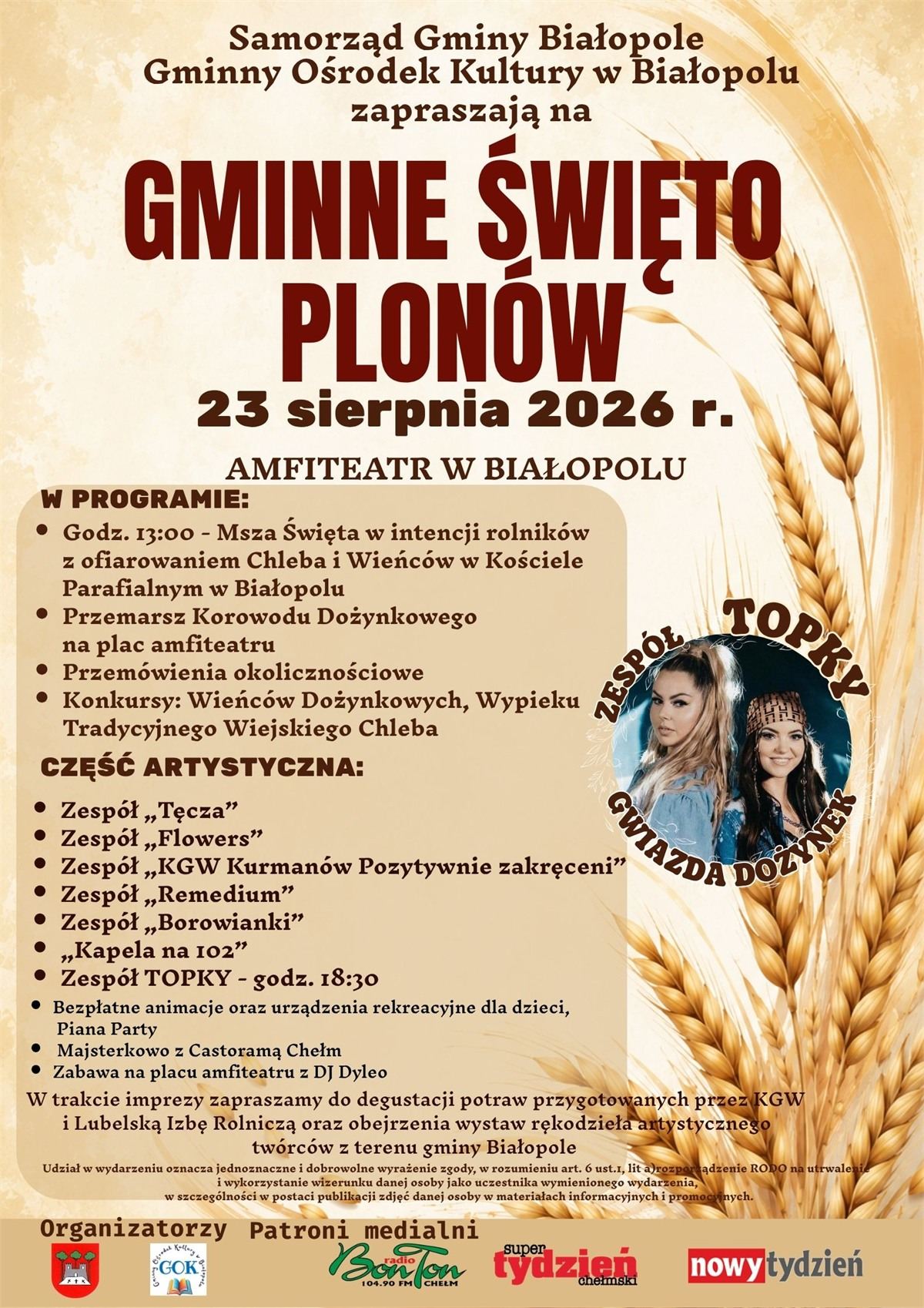 Dożynki Białopole 2026