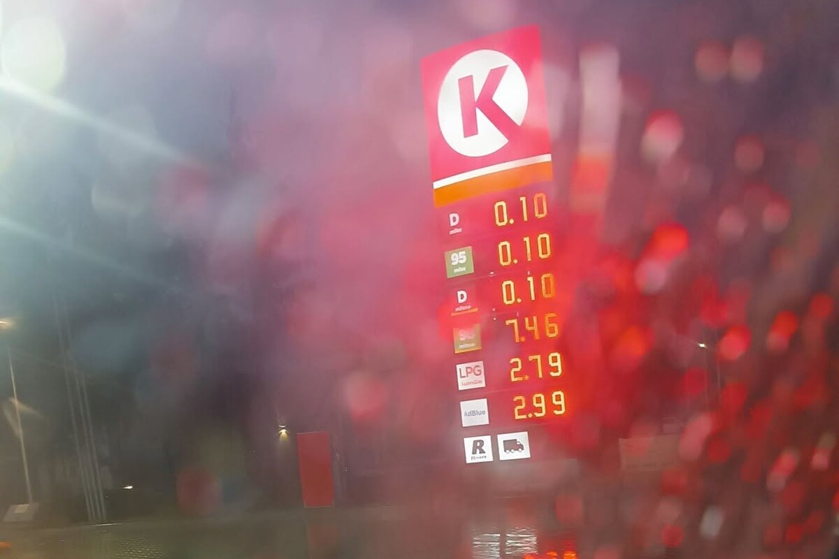 Braki paliw na stacjach i ceny wyższe nawet o złotówkę. Tak wygląda pierwszy dzień bez programu CPN w Lublinie 2 Brak Pb95 i ON na stacji paliw Circle K w Konopnicy