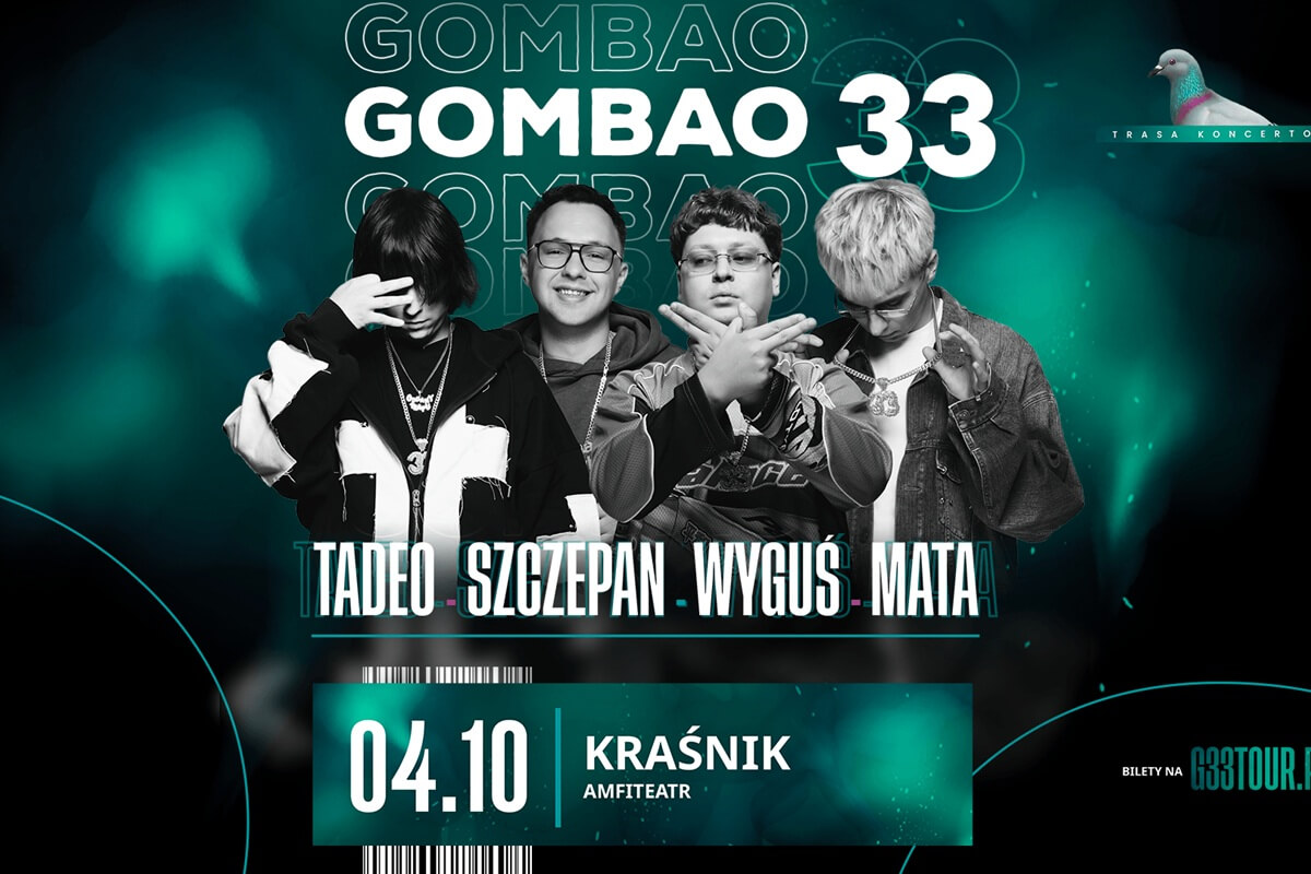 Mata i cały skład GOMBAO 33 przyjadą do Kraśnika na jedyny koncert w regionie | KONKURS