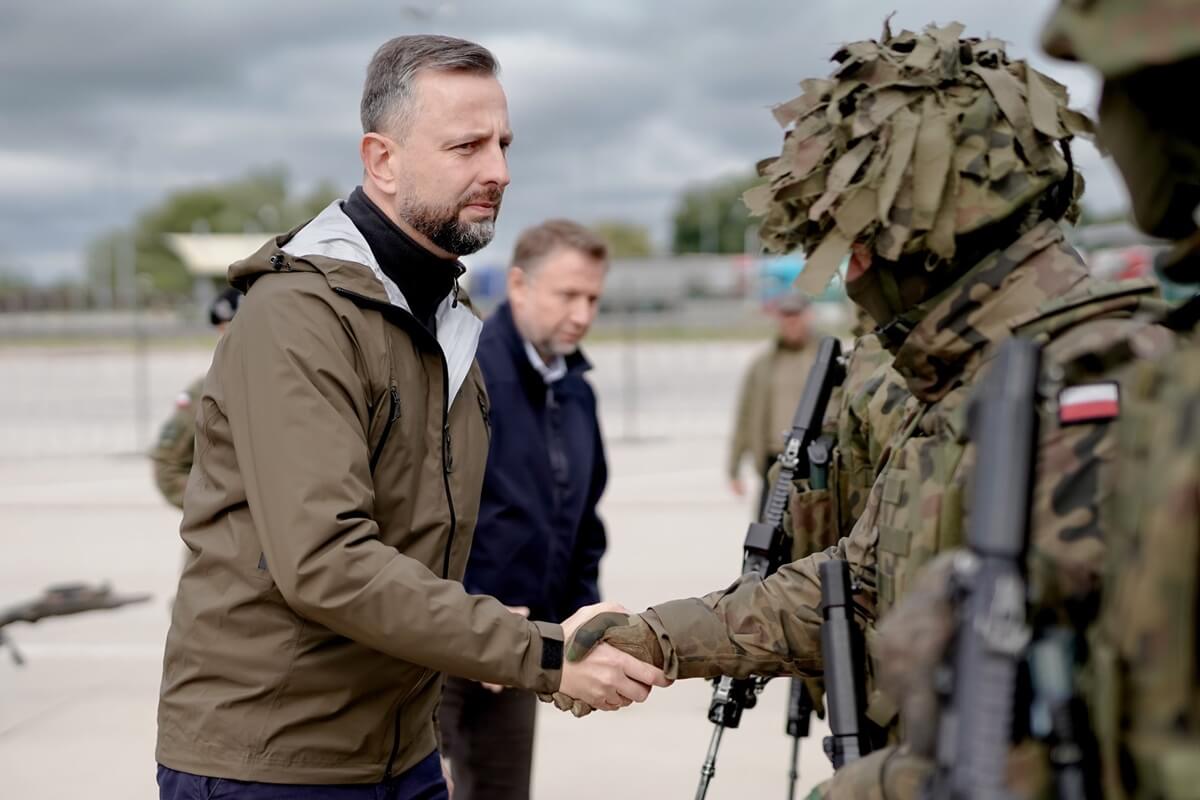 Marcin Kierwiński i Władysław Kosiniak-Kamysz w Dorohusku