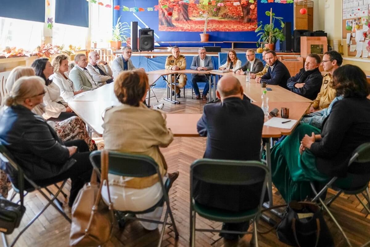 Spotkanie ministra Marcina Kierwińskiego z dyrektorami szkół z Lublina