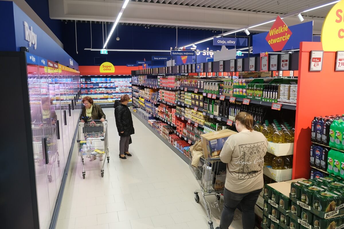 Otwarcie Lidla przy ul. Turystycznej w Lublinie