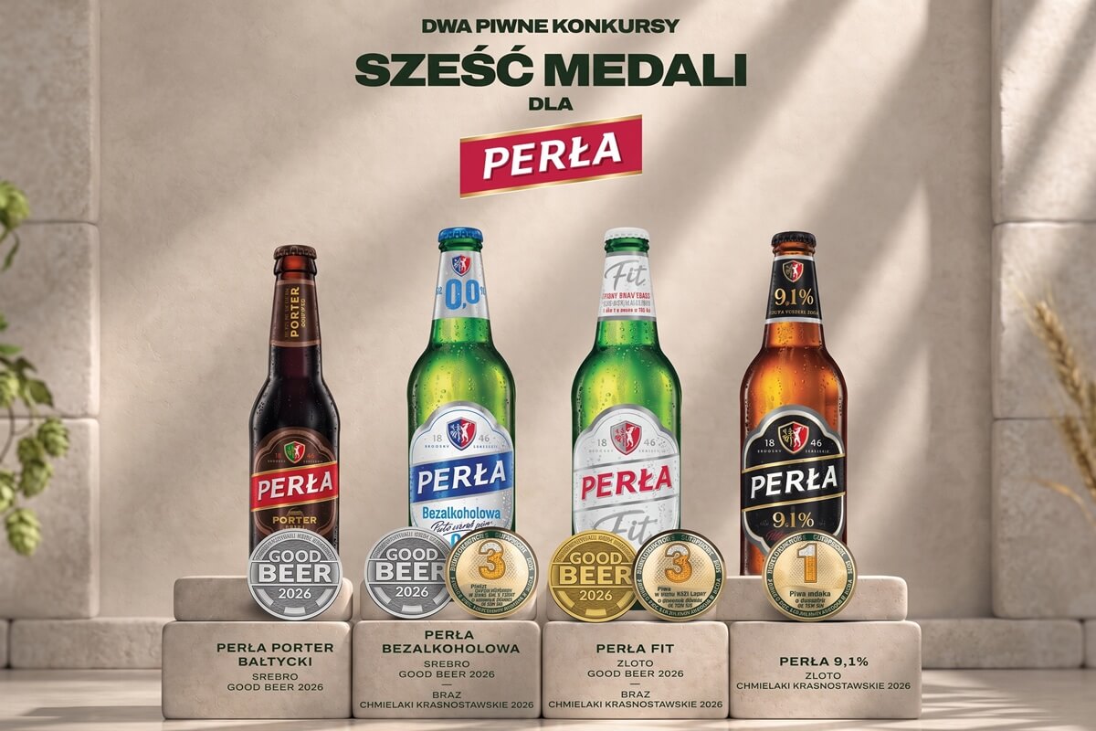 Złoto, srebro i brąz dla browaru z Lublina. Perła rozbiła bank na prestiżowych konkursach!