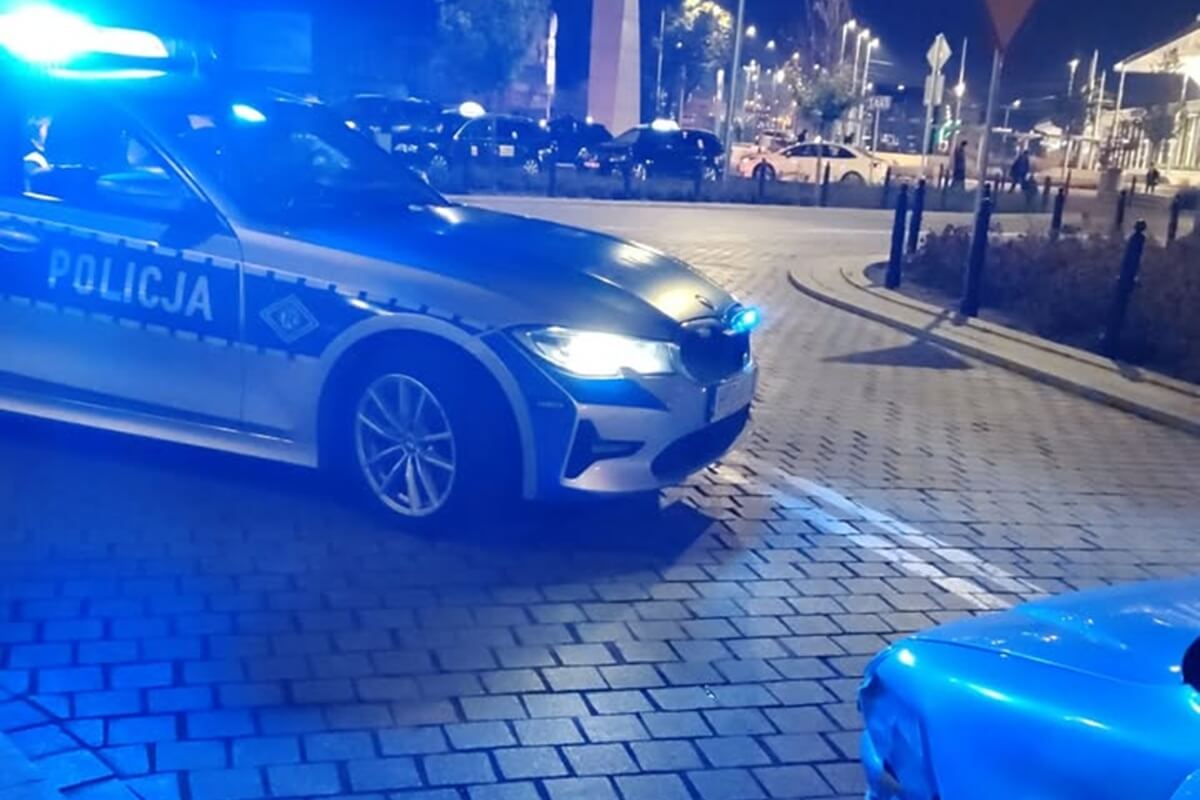 Pijany kierowca peugeota uszkodził 3 auta na ul. 1 Maja w Lublinie