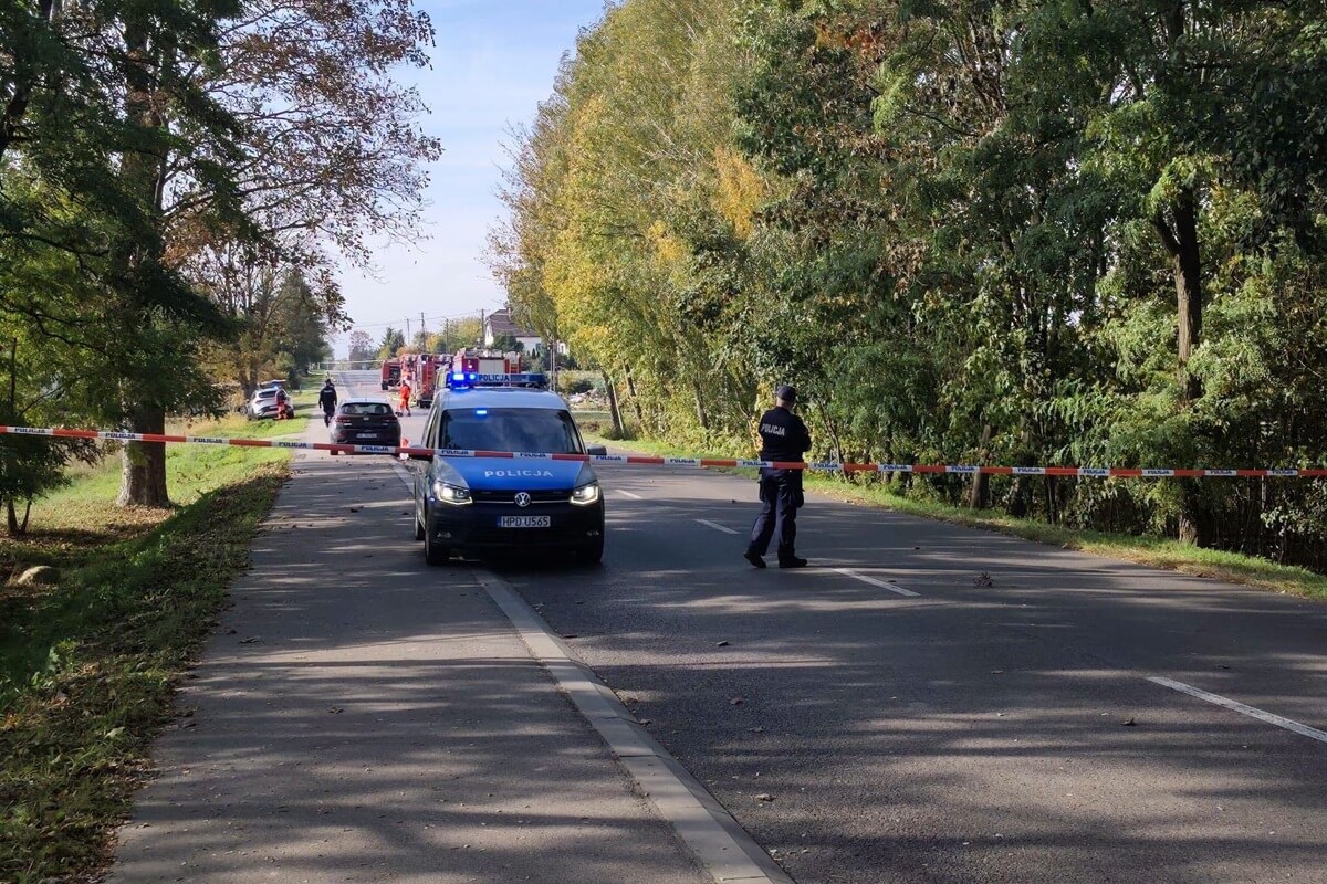 Wybuch gazu w domu w miejscowości Miłków-Kolonia